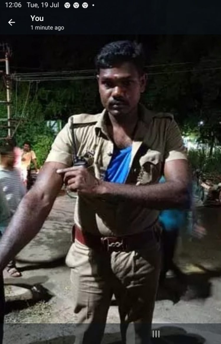 பெண் போலிசார் உள்ளிட்டோரை கலாய்த்து தாக்கிய நபருக்கு தர்மடி!