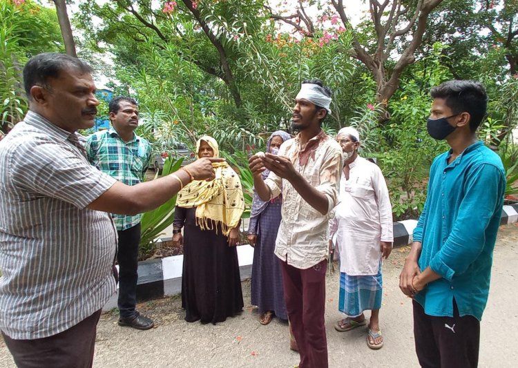 கொலைவெறி தாக்குதல் நடத்திய காட்டன் சூதாட்ட முதலாளி! நடவடிக்கை கோரி அப்பாவி குடும்பம் கதறல்!