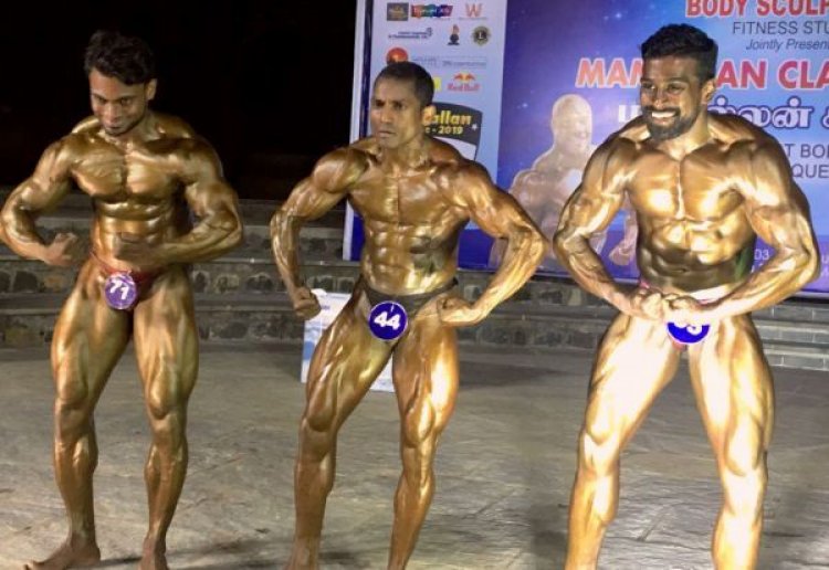 ஆணழகன் போட்டி காட்பாடியில் நடைபெற்றது!