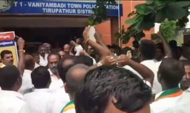 பா.ஜ.க பிரமுகருக்கு கத்தி வெட்டு! திமுகவினர் மீது புகார்!!