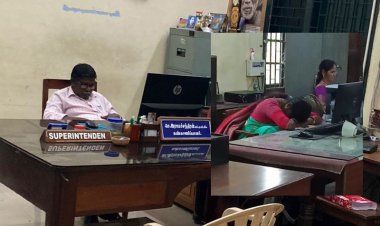 பட்டபகலில் தூங்கும் பச்சையப்பன் கல்லூரி அதிகாரிகள்!