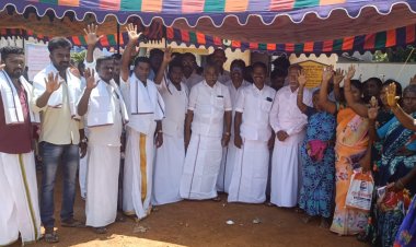 பூண்டி கலைவாணன் தலைமையில் திமுகவில் இணைந்த மாற்றுக் கட்சியினர்!