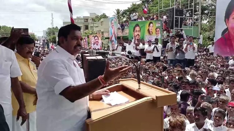 ஆன்லைன் சூதாட்டத்திற்கு கருத்துக்கணிப்பு கேட்கும் ஒரே முதலமைச்சர் ஸ்டாலின்:-எடப்பாடி பழனிச்சாமி பேச்சு!