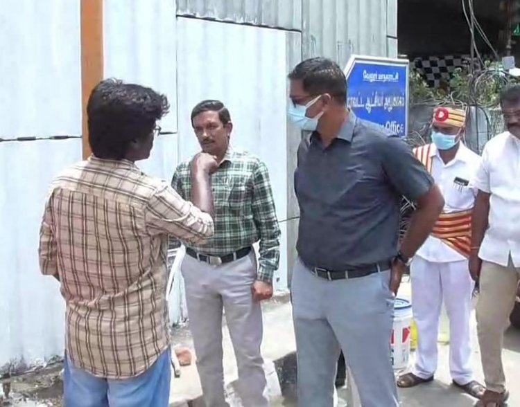 கிரீன் சர்கிளை நேர் சாலையாக மாற்றி போக்குவரத்து பிரச்சணைக்கு தீர்வுகாணப்படும்! மாவட்ட ஆட்சியர் குமாரவேல் பாண்டியன் தகவல்!