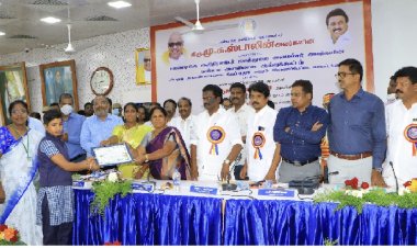 வன்கொடுமையால் பாதிக்கப்பட்டவர்களுக்கு தீருதவி தொகை:- அமைச்சர் கயல்விழி செல்வராஜ் வழங்கினார்!