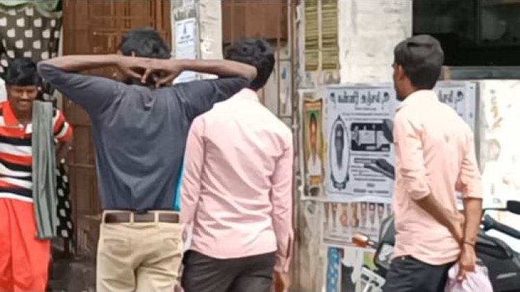 இன்ஸ்பெக்டர் குடியிருப்பு அருகில் 24 மணிநேரமும் சரக்கு!