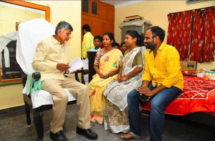 சித்தூர் போலிசாரை திணறடித்த சந்திரபாபு நாயுடு!