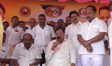 நான் கோபுரத்தின் அடியில் கொட்டி கிடக்கும் செங்கல்! அமைச்சர் துரைமுருகன் உருக்கம்!!