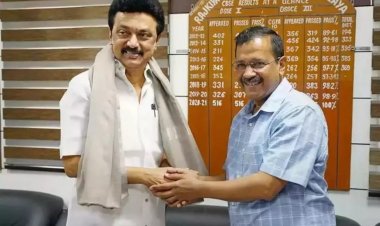 மைடியர் கெஜ்ரிவால் பட்டாசு வெடிக்க விடுங்க:-கடிதம் எழுதிய மு.க.ஸ்டாலின்!!