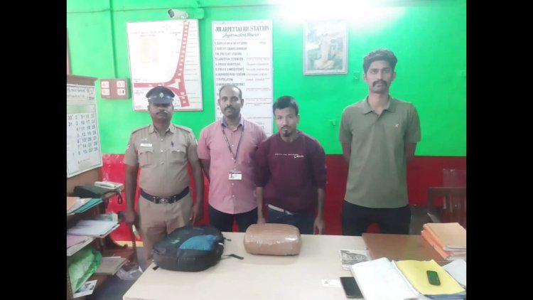 கஞ்சா கிடங்கு ஆன ஜோலார்பேட்டை இரயில் நிலையம்!