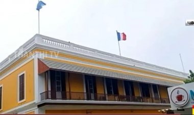 புதுச்சேரி பிரான்ஸ் தூதரகம் உக்ரைனுக்கு ஆதரவு!