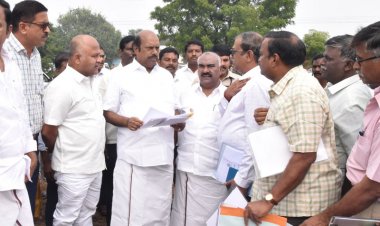 தமிழக அரசின் அழுத்தம் காரணமாக சுங்கசாவடி கட்டணம் 40 சதவிகிதம் குறைப்பு! அமைச்சர் எ.வ.வேலு பேட்டி!