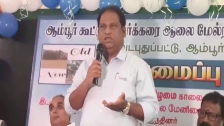 தோல்வியை எதிர்கொள்ளும் மனப்பக்குவம் மாணவர்களுக்கு வர வேண்டும்! நறுவீ ஜி.வி.சம்பத் பேச்சு!