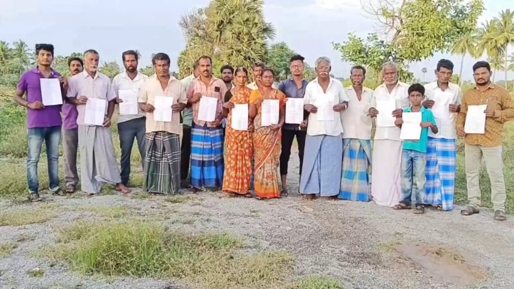 விவசாயிகளின் அனுபவ இடத்தை அமுக்க பார்க்கும் சமூக விரோதிகள்!