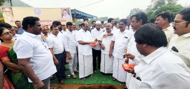 ரூ.8.00 கோடி மதிப்பீட்டில் 160 புதிய வீடுகள்:- அமைச்சர்கள் எ.வ.வேலு செஞ்சி மஸ்தான் பங்கேற்பு!