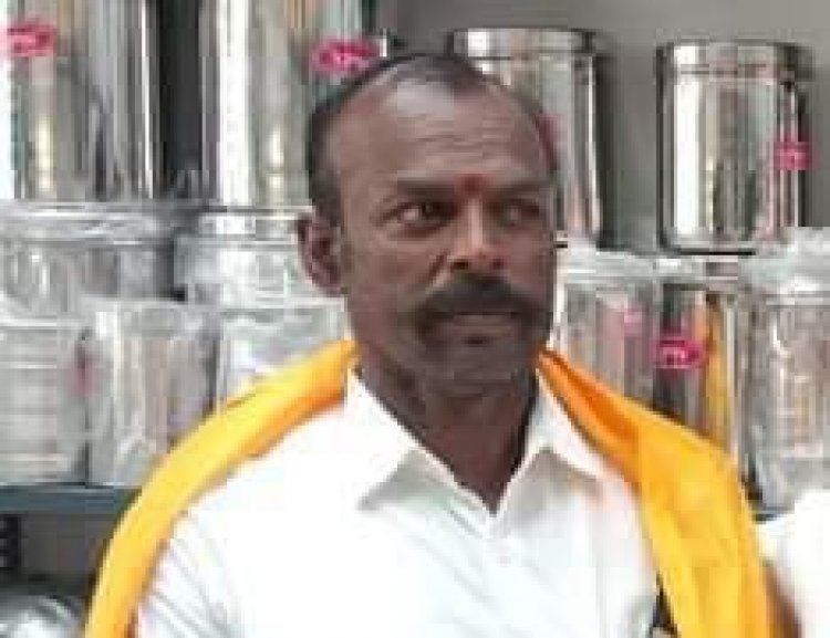 திமுக பேனர் கட்டும் போது மின்சாரம் தாக்கி ஒருவர் சாவு!