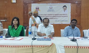 24 மணிநேரம் இயங்கக்கூடிய அலுவலர்கள் தயார்!அமைச்சர் சக்கரபாணி  பேட்டி!