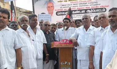 திமுக அரசைக்கண்டித்து  சோளிங்கரில் அதிமுகவினர் ஆர்பாட்டம்!