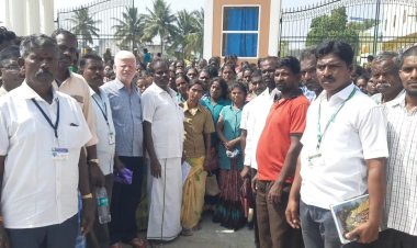 துப்புரவு பணியாளர்கள்:- காலமுறை ஊதியம் வழங்கிட கோரி மனு!