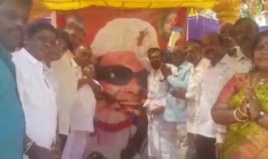 கர்நாடக மாநிலத்தில் எம்.ஜி.ஆர்.பிறந்த நாள் விழா!