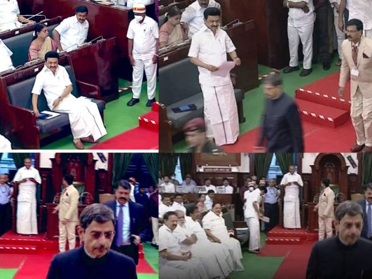 கெட் அவுட் ரவி! தமிழக ஆளுநருக்கு எதிராக ட்ரெண்ட் ஆகும் திமுகவின் ஹேஷ்டேக்!