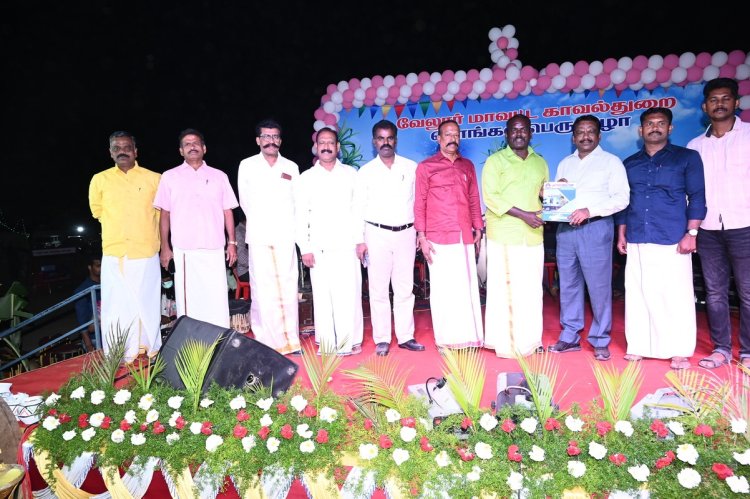 காவல் செய்தி மடல்:-வேலூர் மாவட்டத்தில் முதல்முறையாக வெளியீடு! டிஐஜி, எஸ்பி பங்கேற்றனர்!