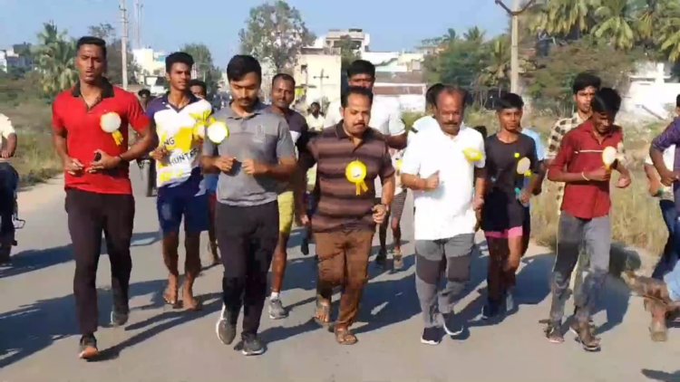 மினி மாரத்தன்! ஏ.எஸ்.பி.பங்கேற்பு!