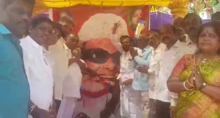 கர்நாடக மாநிலத்தில் எம்.ஜி.ஆர்.பிறந்த நாள் விழா!