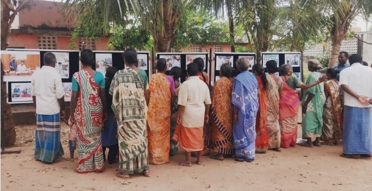 பி.ஆர்.ஓ.அலுவலகம் நடத்திய புகைப்படக் கண்காட்சி! கும்பல் கும்பலாக ரசித்த மக்கள்!