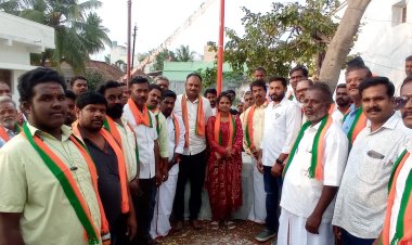 கூண்டோடு பாஜகவுக்கு தாவும் குடியாத்த கிராம திமுகவினர்!