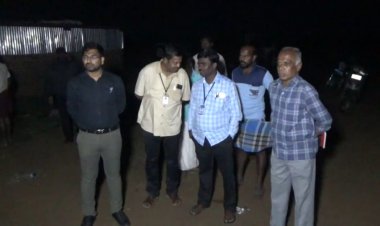 கல்குவாரியில் ரேஷன் அரிசி பதுக்கல் கண்டுபிடிப்பு!