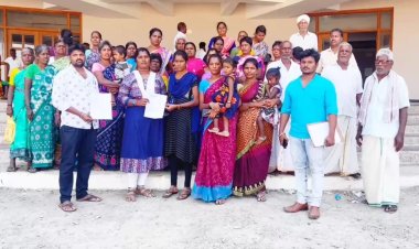 மாணவர்கள் படிக்க தடை போடும் ஊராட்சி தலைவர்! நடவடிக்கை கோரி பெற்றோர் புகார்!!