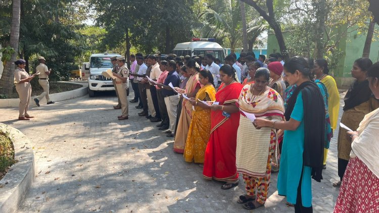 கொத்தடிமைத் தொழிலாளர் இல்லாத தமிழ்நாடு! எஸ்.பி.கிரண் ஸ்ருதி தலைமையில் உறுதிமொழி!