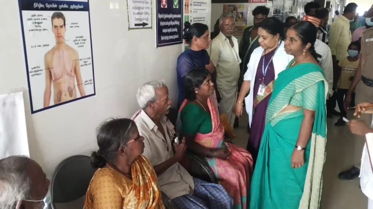 நோயாளிகளுக்கு உணவு வகைகள் தரமாக இருக்க வேண்டும்! ஆட்சியர் அட்வைஸ்!
