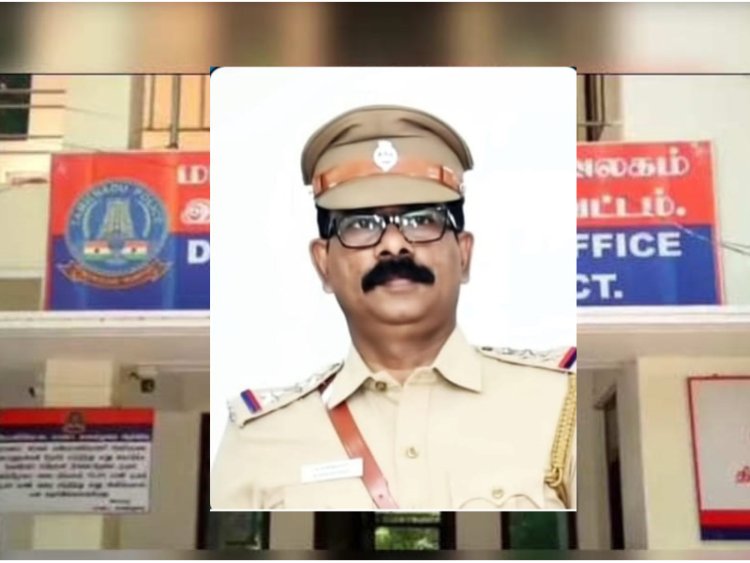 இராணிப்பேட்டை எஸ்.பி.இன்ஸ்பெக்டர் மீது பாலியல் புகார்! பொய்...மொட்டைகடிதம் என்று பதில்!