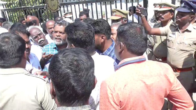 தொழிலாளர்களை டென்ஷனாக்கிய பிஎப் அலுவலகம்!