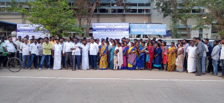 திருவாரூர் V.A.O.க்கள் கொந்தளிப்பு! செவி சாய்க்காத அதிகாரிகள்!
