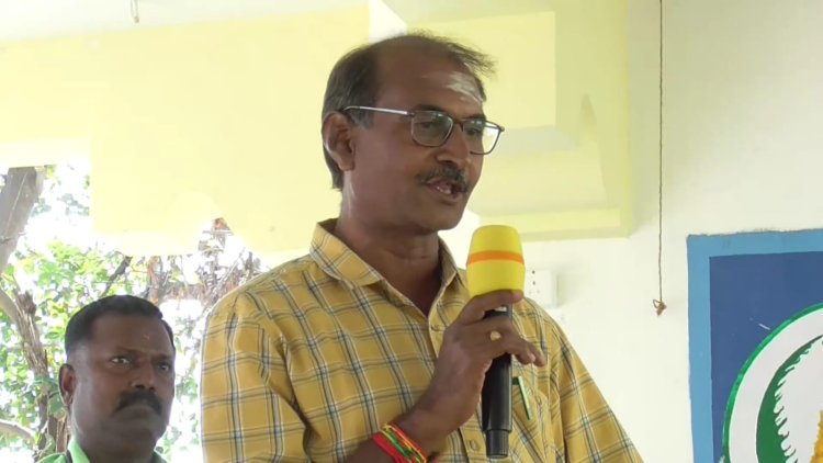 வேலூர் மாவட்டம் கல்வியில் கடைசி இடத்தில் உள்ளது!சி.இ.ஓ. பேச்சு!!