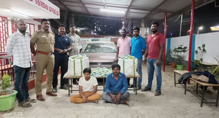 சாக்லேட்டில் கஞ்சா! 70 லட்சம் மதிப்பில் பிடிபட்டது!