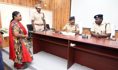 புகார் மனுக்கள் மீது விரைந்து நடவடிக்கை! வேலூர் டிஐஜி!