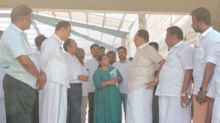 ரோப்கார் பணியை சீக்கிரம் முடிக்க அமைச்சர் அட்வைஸ்!