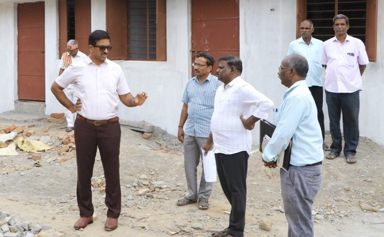 சீக்கிரமாக வேலையை முடிங்க! ஆட்சியர் உத்தரவு!