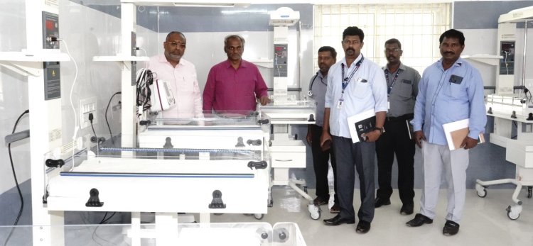 கூடுதல் தலைமைச் செயலாளருடன் திருப்பத்தூர் ஆட்சியர் ஆய்வு!