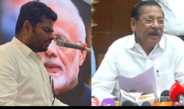 ரூ.500/-கோடி நஷ்ட ஈடு கேட்டு அண்ணாமலைக்கு ஆர்.எஸ்.பாரதி வக்கீல் நோட்டிசு! பொது நிவாரண நிதிக்கு  செலுத்த விரும்புவதாக குறிப்பீடு!