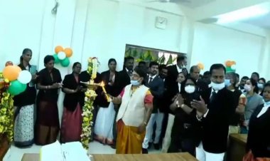 ஆம்பூரில் சப் கோர்ட் மாவட்ட நீதிபதி வசந்த லீலா அவர்கள் திறந்து வைத்தார்!