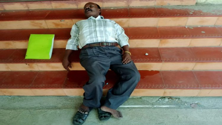 திங்கள் மனு கொடுக்க வந்தவர் வெயில் தாக்கத்தால் மரணம்!