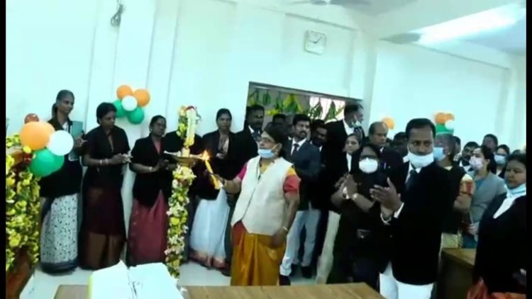 ஆம்பூரில் சப் கோர்ட் மாவட்ட நீதிபதி வசந்த லீலா அவர்கள் திறந்து வைத்தார்!