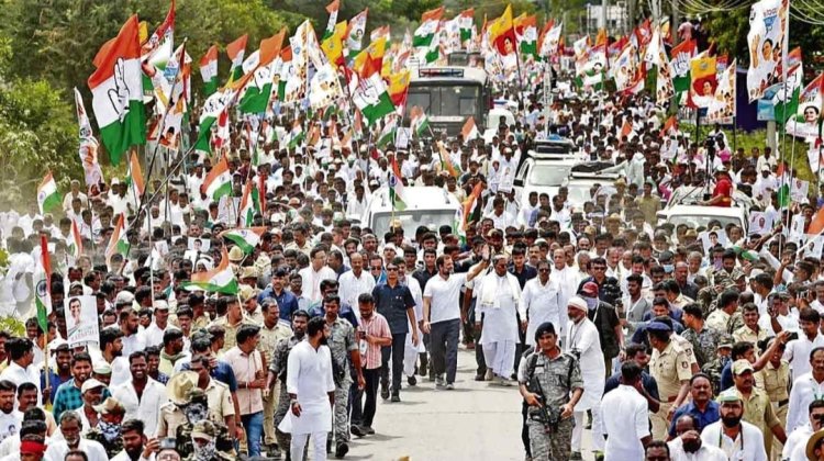 காங்கிரஸிக்கு இச்! பா.ஜ.க.வுக்கு பஞ்ச்! கர்நாடக மக்களின் தேர்தல் பரிசு!