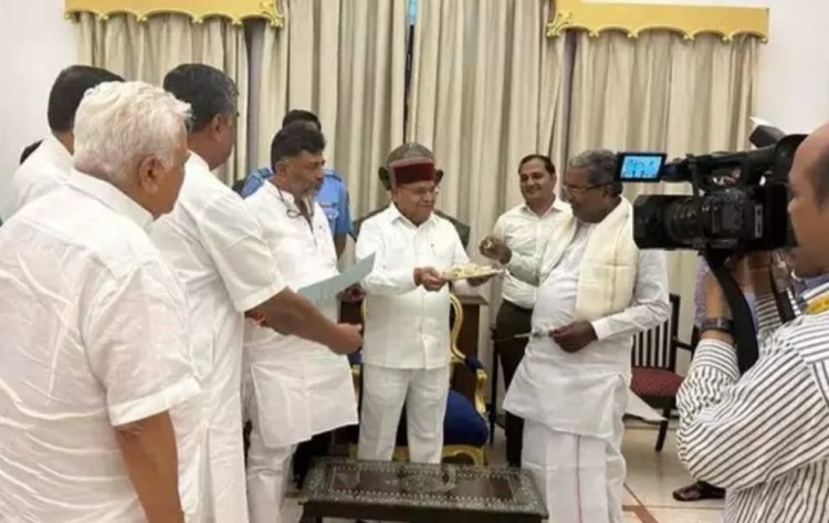 நாளை பதவியேற்கும் முதல்வர்-துணைமுதல்வர்! இந்திய அரசியலை திரும்பி பார்க்க வைத்த டி.கே.சிவக்குமார்!!