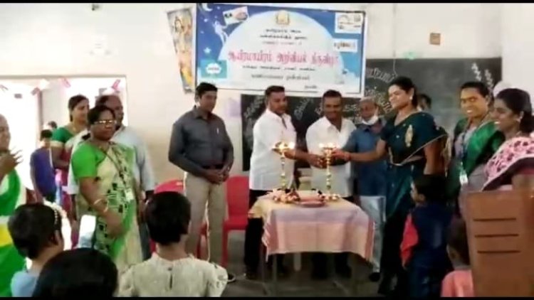 இல்லம் தேடி கல்வி:- பாமக ஊராட்சி மன்ற தலைவர் அசத்தல்!
